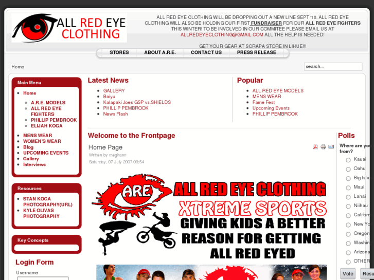 www.allredeyeclothing.com