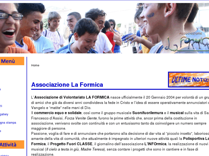 www.associazionelaformica.it