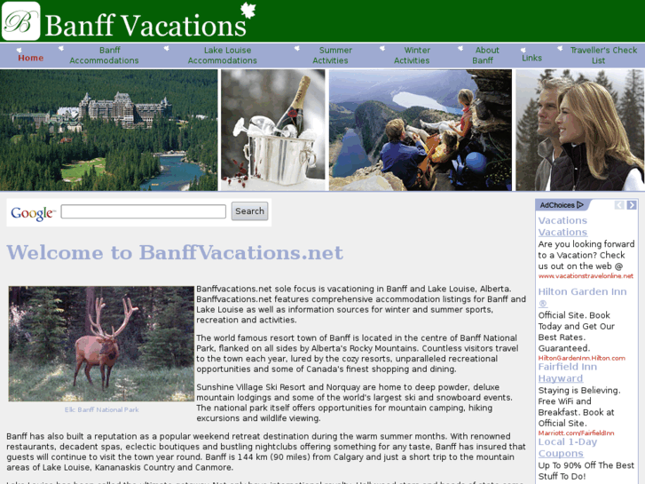 www.banffvacations.net