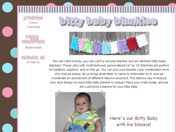 www.bittybabyblankies.com