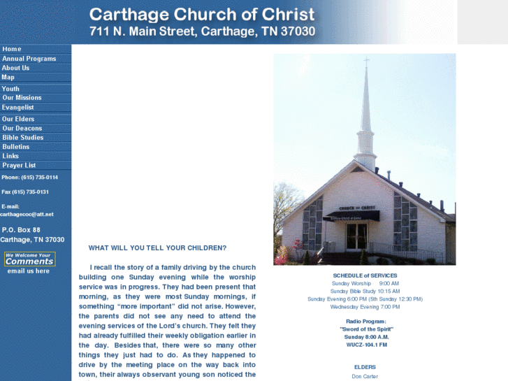 www.carthagechurchofchrist.com