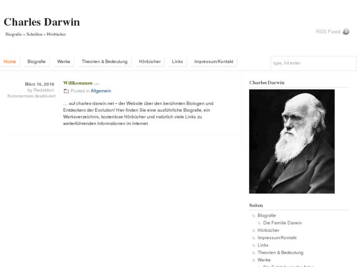 www.charles-darwin.net