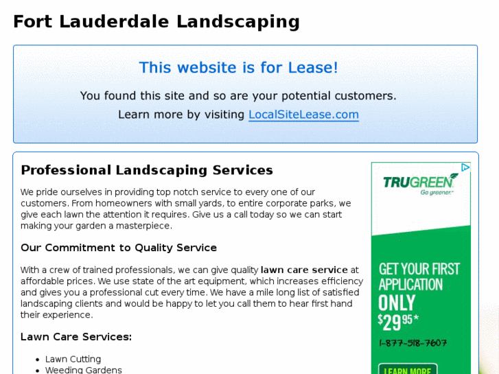 www.fortlauderdalelandscaping.net