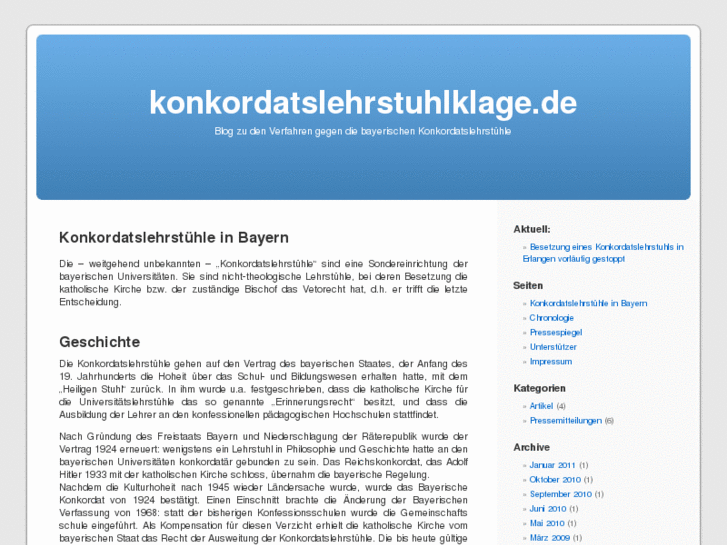 www.konkordatslehrstuhlklage.de