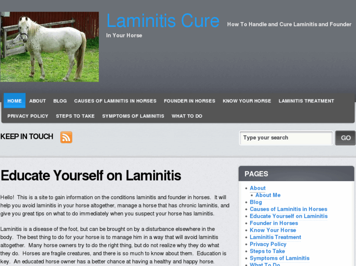 www.laminitiscure.com