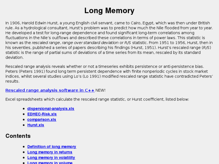 www.long-memory.com