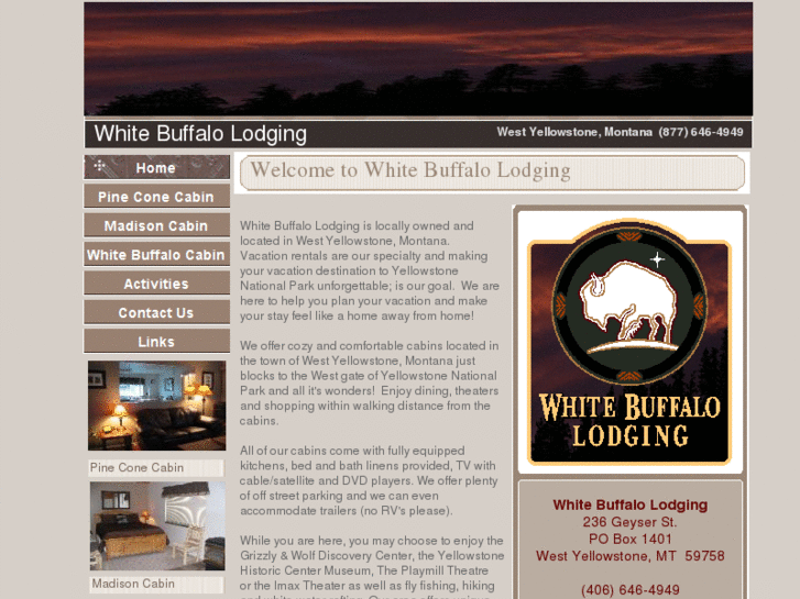 www.whitebuffalocabins.com