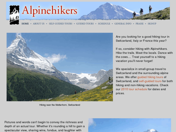 www.alpinehikers.net