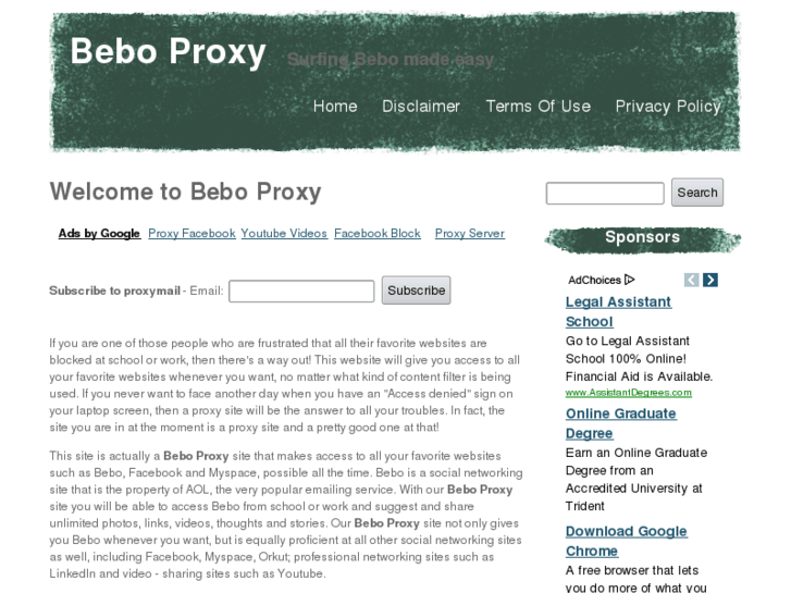 www.bebo-proxy.in