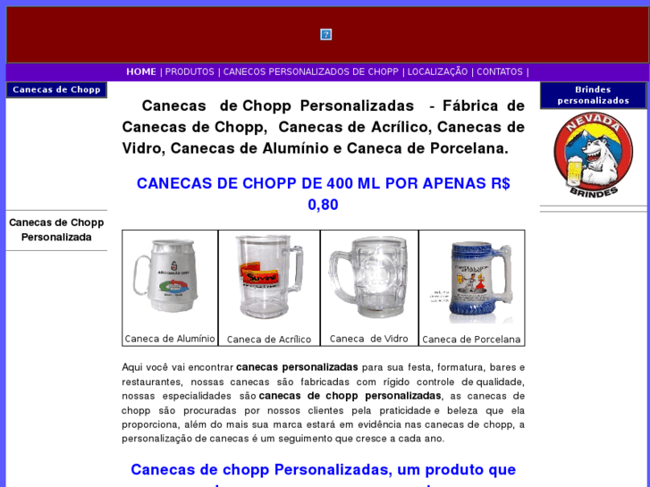 www.canecasacrilicasdeplastico.com.br