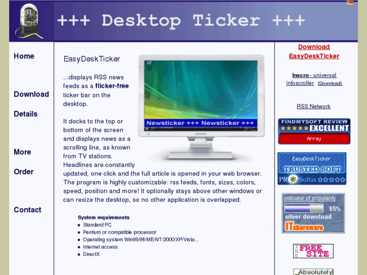 www.easydeskticker.com