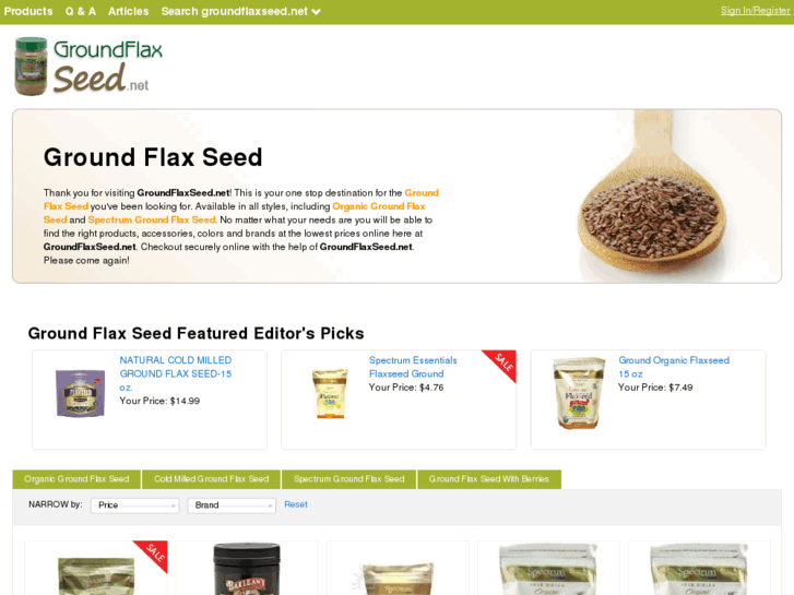 www.groundflaxseed.net