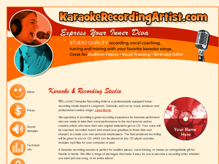 www.karaokerecordingartist.com