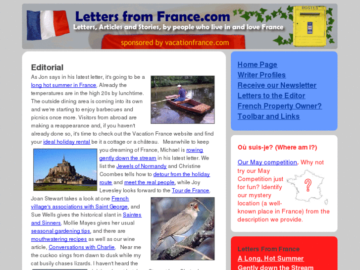 www.lettersfromfrance.com