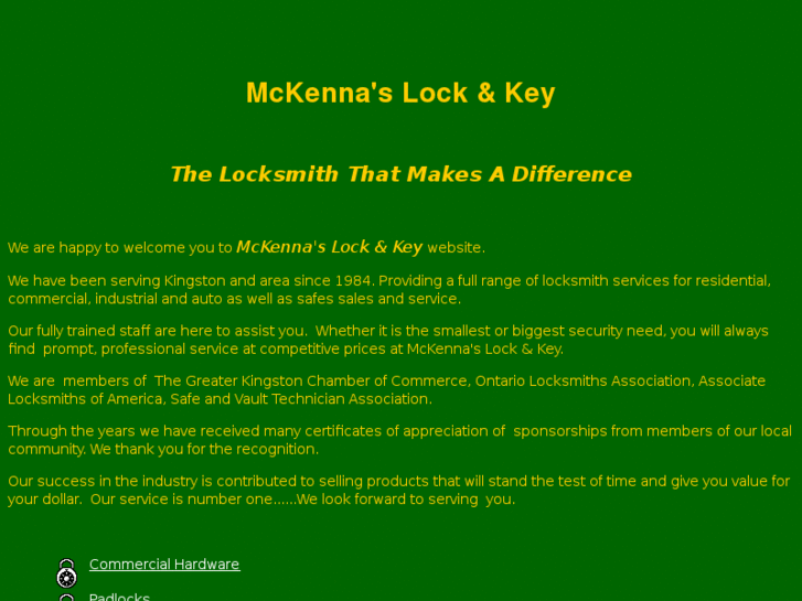 www.mckennalockandkey.com