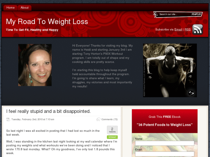 www.myroadtoweightloss.com