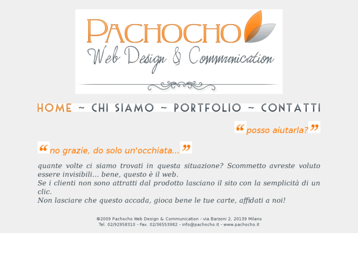 www.pachocho.it