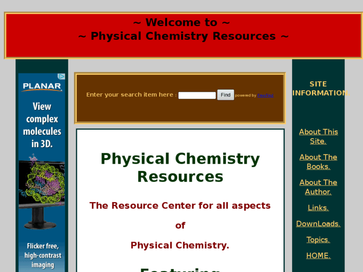 www.physicalchemistryresources.com