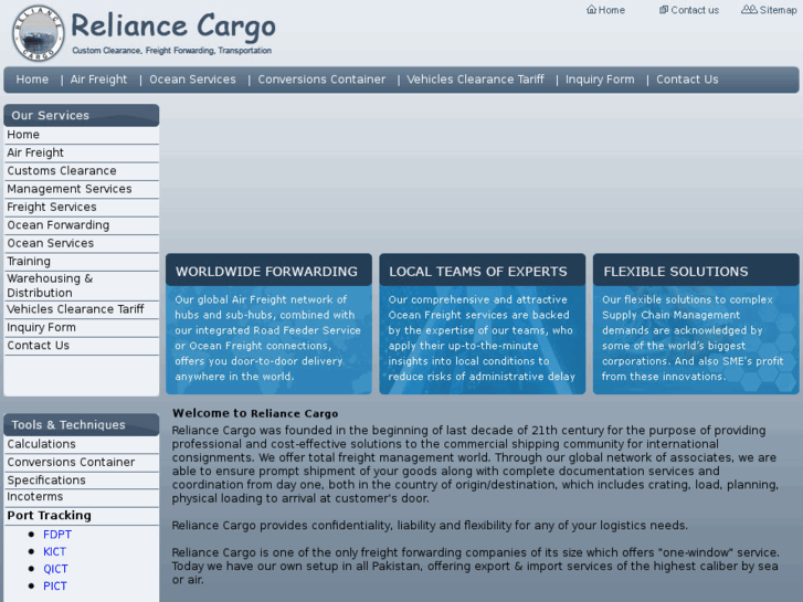 www.reliance-cargo.com