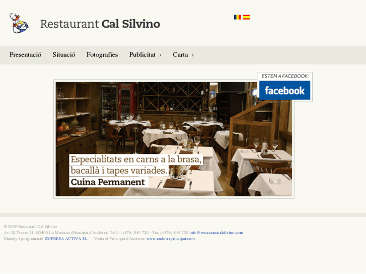 www.restaurantcalsilvino.com