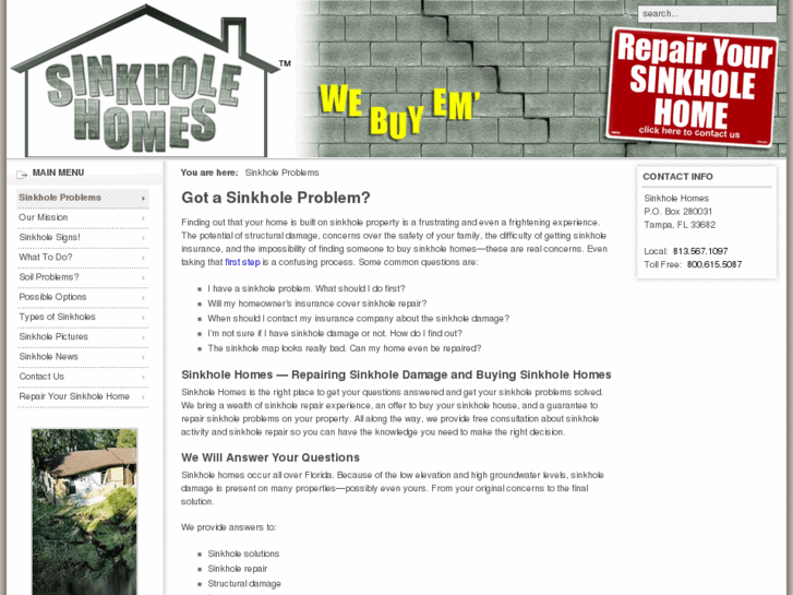 www.sinkholehomes.com