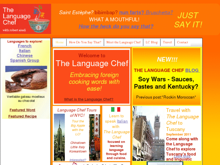 www.thelanguagechef.com