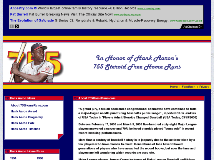 www.755homeruns.com