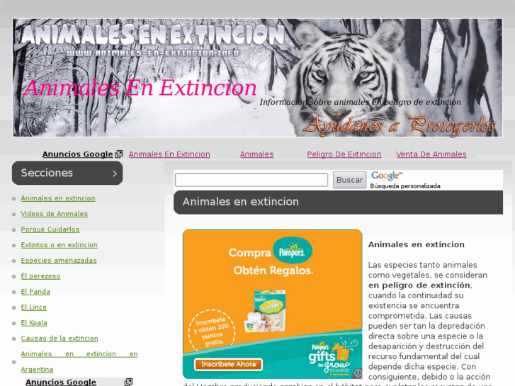 www.animales-en-extincion.info