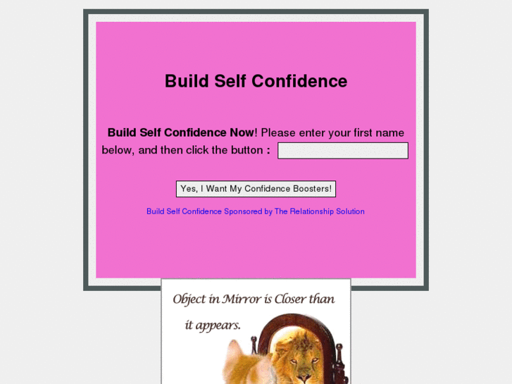 www.buildmyselfconfidence.com
