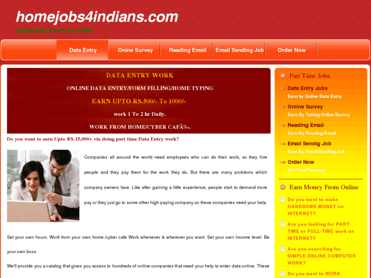 www.homejobs4indians.com