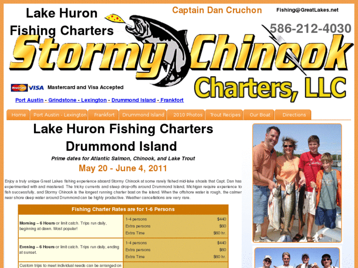 www.lakehuronfishingcharters.com