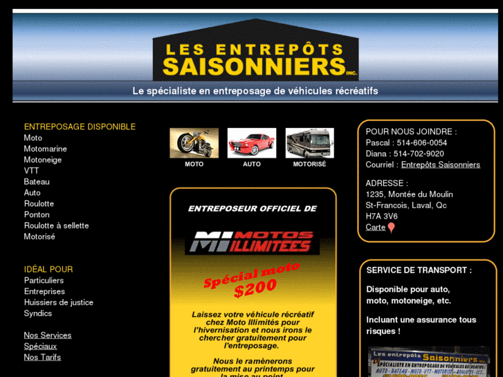 www.lesentrepotssaisonniers.biz