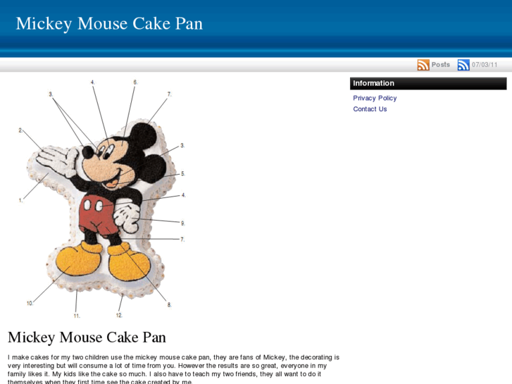 www.mickeymousecakepan.com