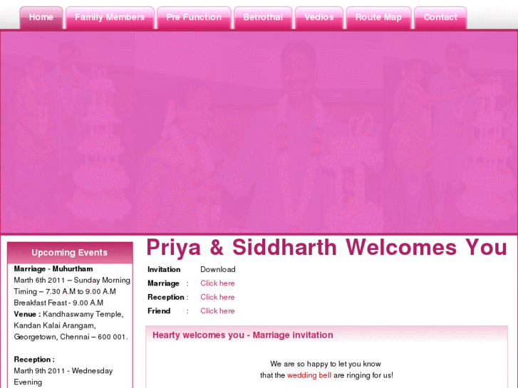 www.priyasiddharth.com