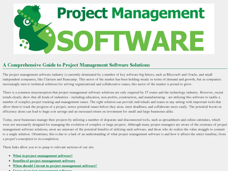 www.projectmanagementsoftware.com