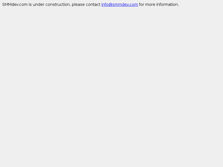 www.smmdev.net