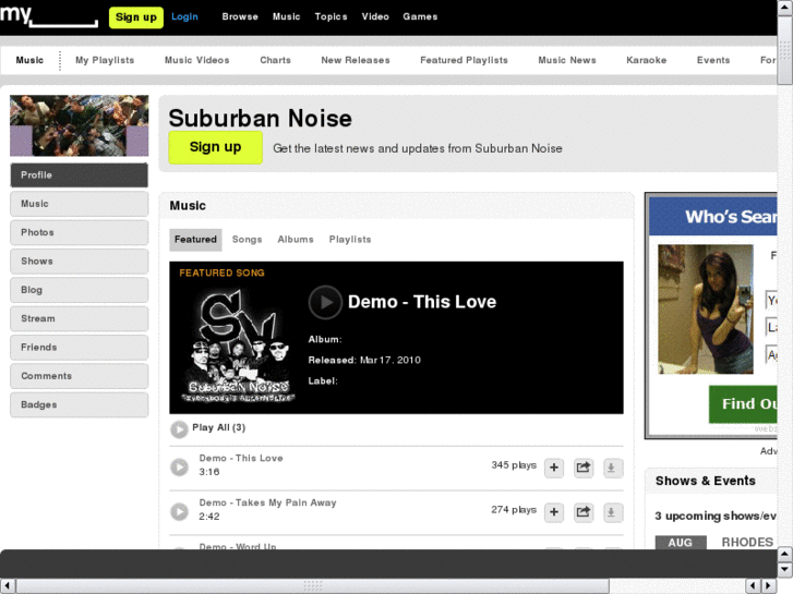 www.suburbannoisemusic.com