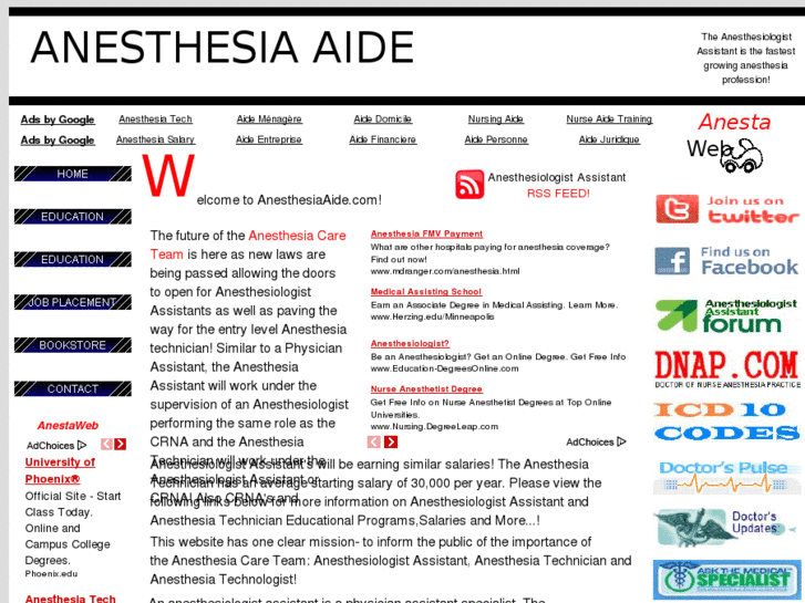 www.anesthesiaaide.com