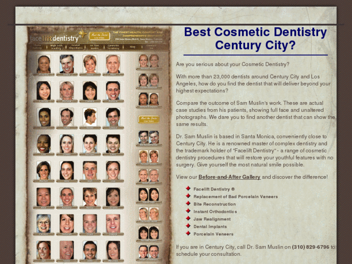 www.bestcosmeticdentistrycenturycity.com