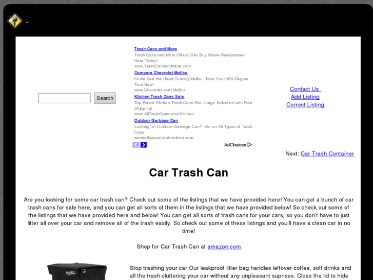 www.cartrashcan.com