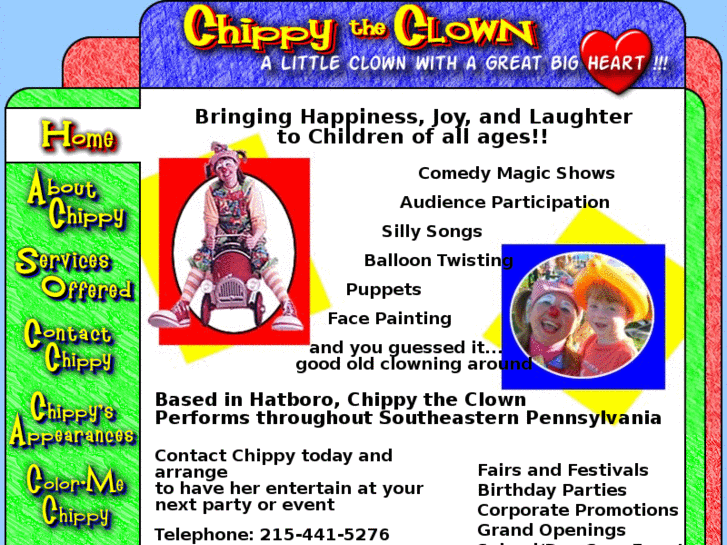 www.chippytheclown.com