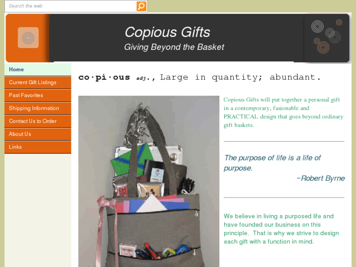 www.copiousgifts.com