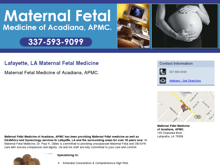 www.maternalfetelmedicineofacadiana.com