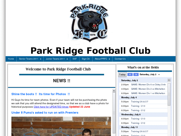 www.parkridgesoccer.net