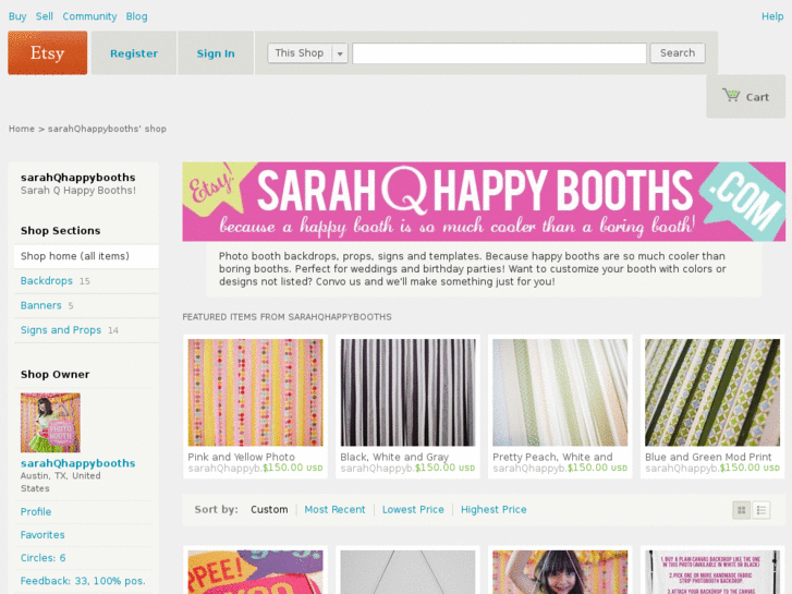 www.sarahqhappybooths.com