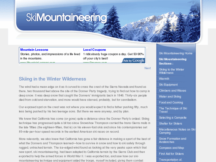 www.ski-mountaineering.com