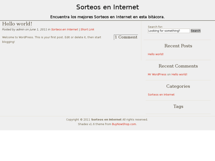 www.sorteoseninternet.com