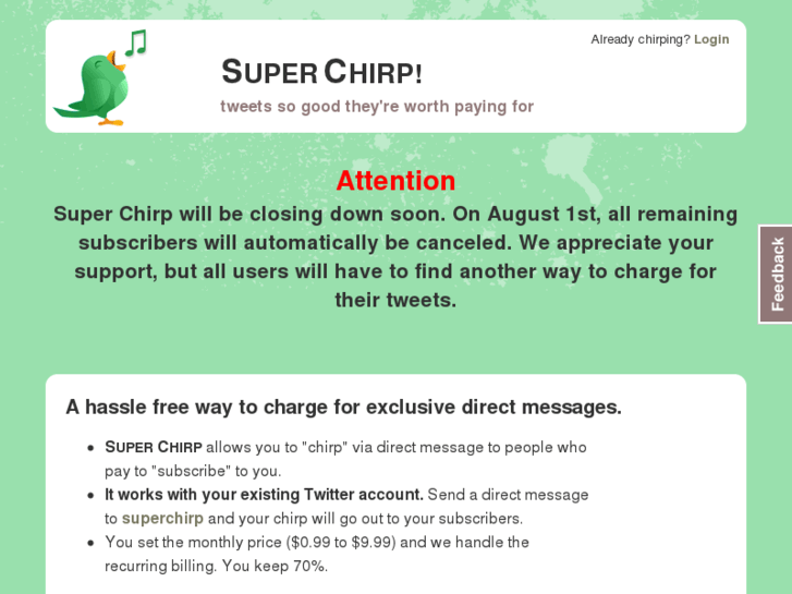 www.superchirp.com