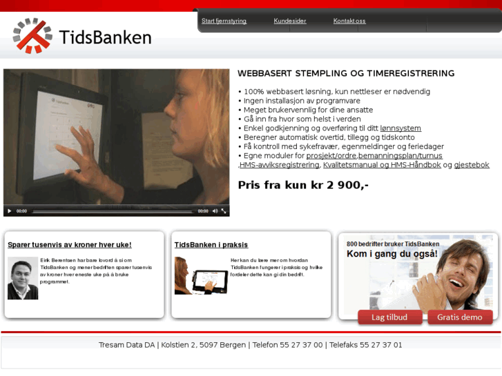 www.tidsbanken.no