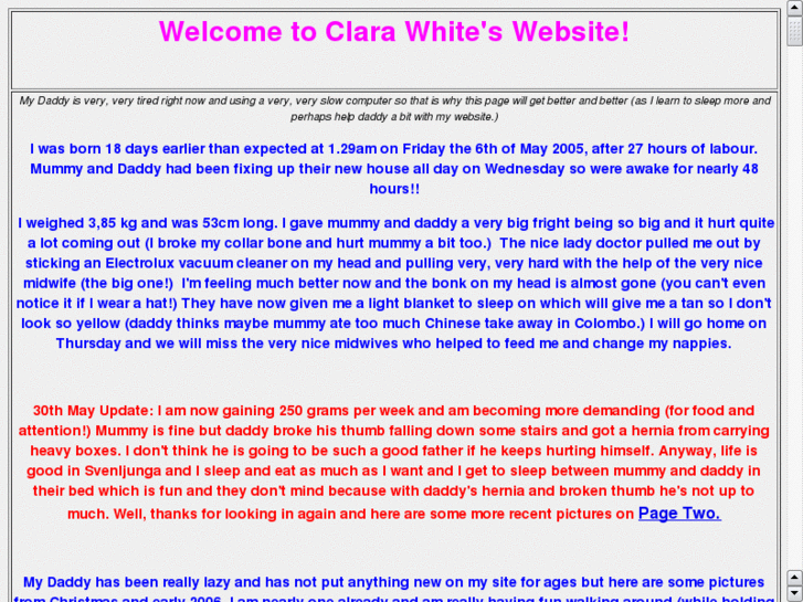 www.clarawhite.com